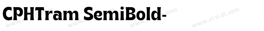 CPHTram SemiBold字体转换 CPHTram SemiBold字体转换